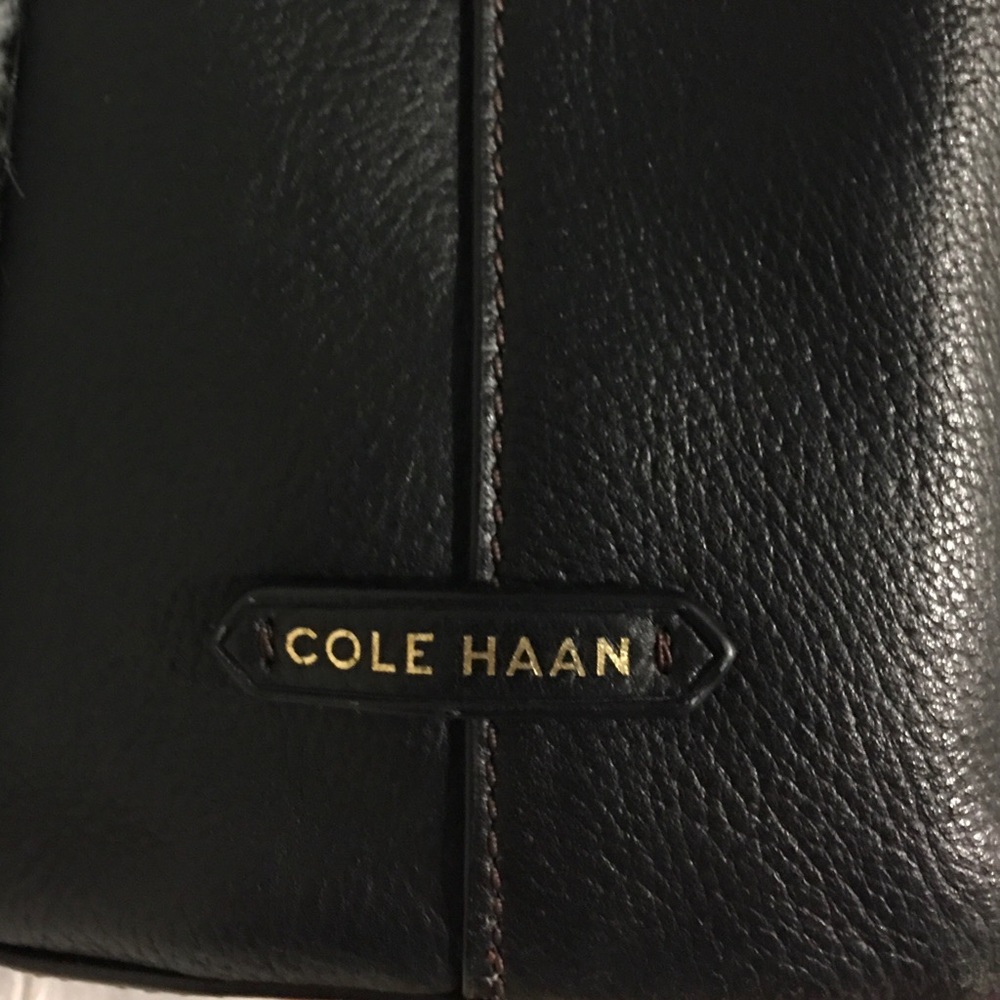 Cole Haan Black Leather Bag - Picture 10 of 16